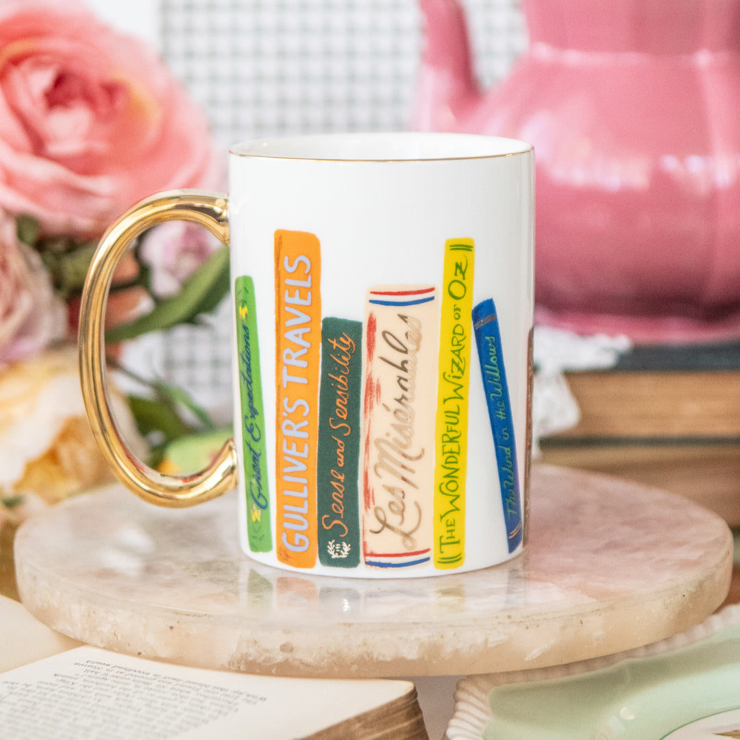 Book Club Porcelain Mug