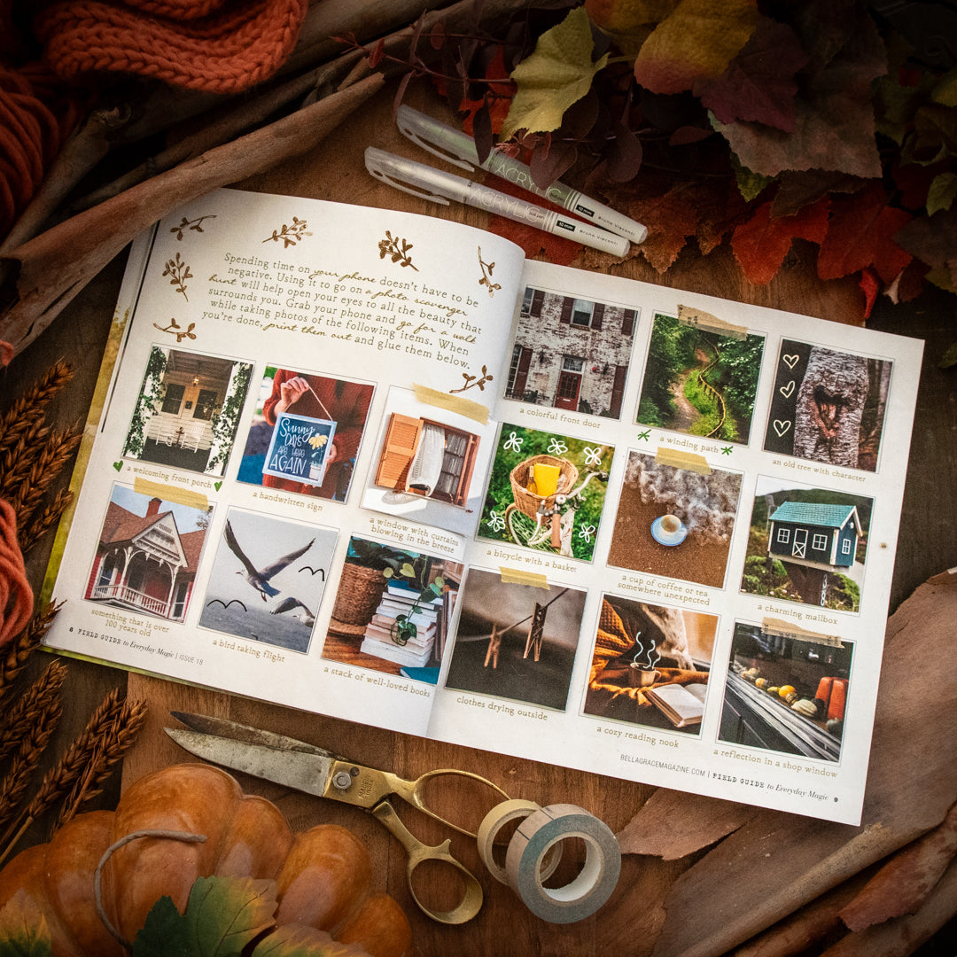 A Fall Photo Scavenger Hunt to Welcome the Season