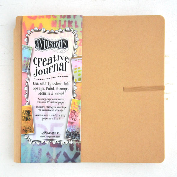 Ranger Ink Dylusions Square Creative Journal by Dyan Reaveley Kraft