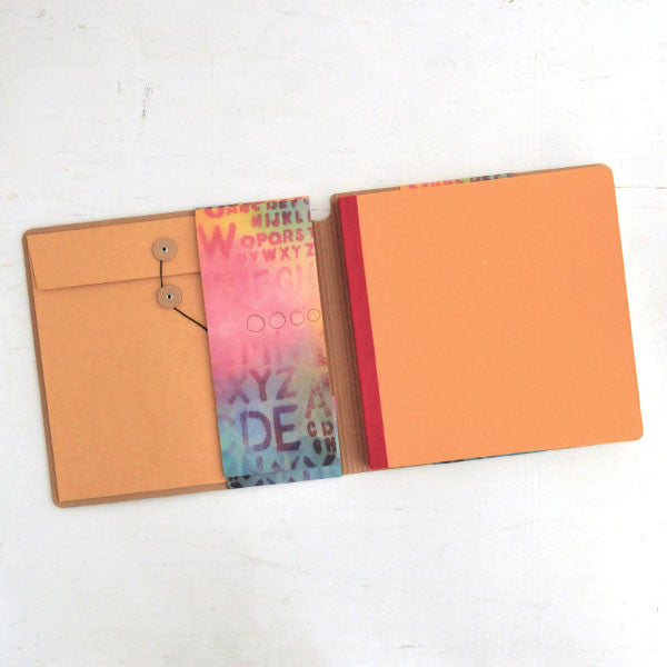 Ranger Ink Dylusions Square Creative Journal by Dyan Reaveley Kraft