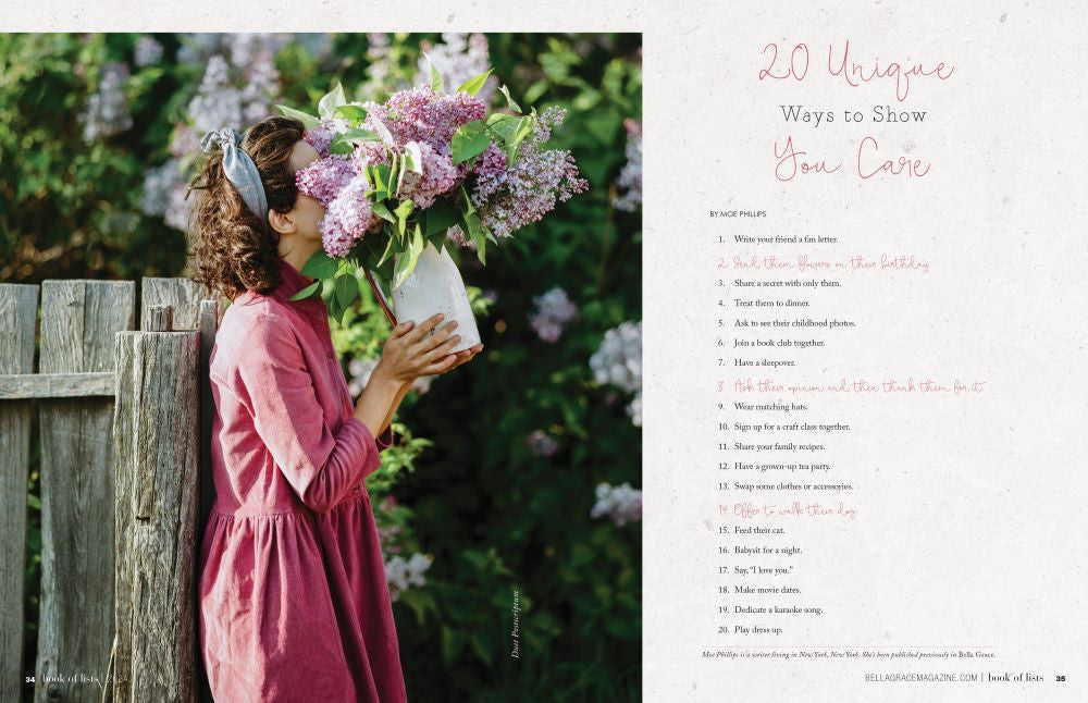Bella Grace Book of Lists Volume 2