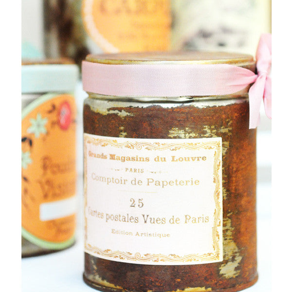 Paris Tea Tins Project