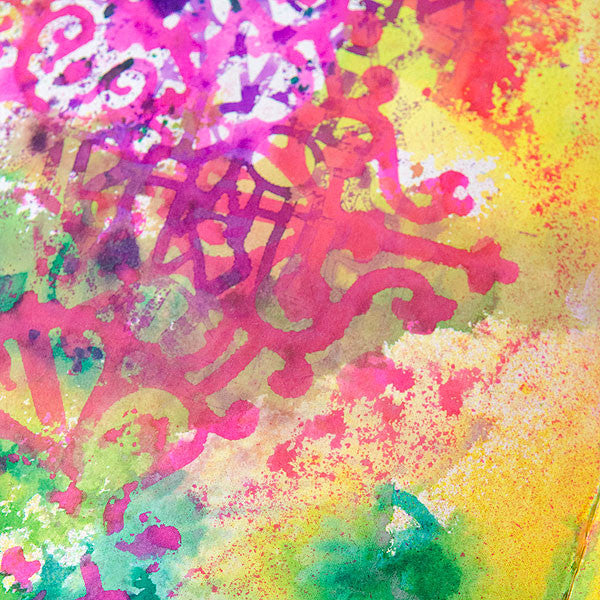 Let Not One Drop Be Wasted ... Experimenting With Dyan Reaveleys Dylusions Journal Project by Christen Olivarez