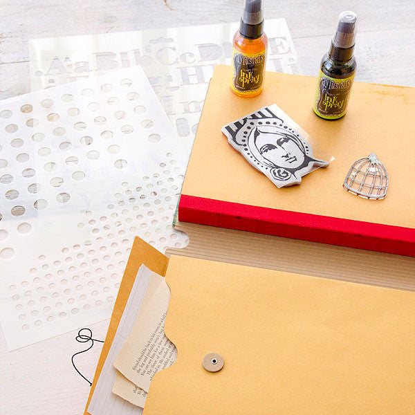 Let Not One Drop Be Wasted ... Experimenting With Dyan Reaveleys Dylusions Journal Project by Christen Olivarez