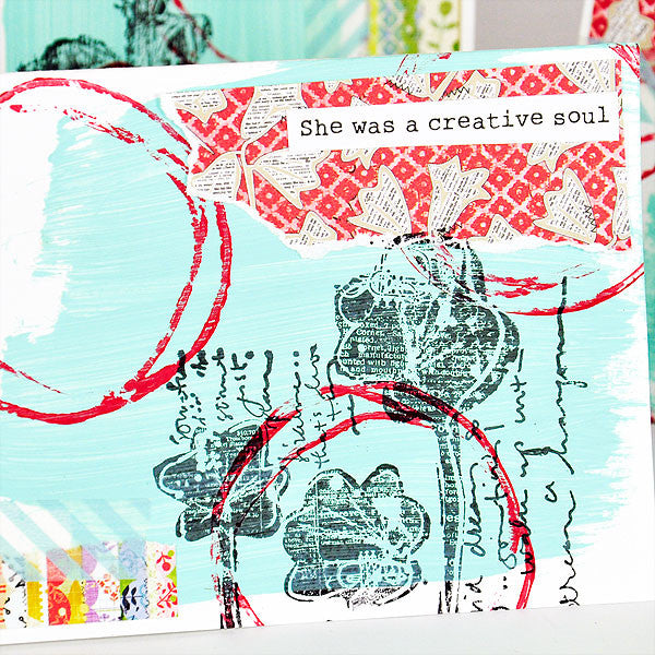 Grungy Girl Cards