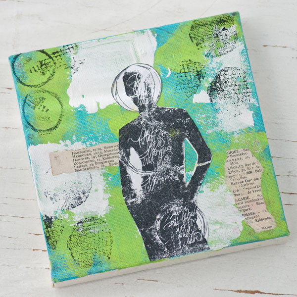 The Grungy Canvas A Dina Wakley Inspired Project