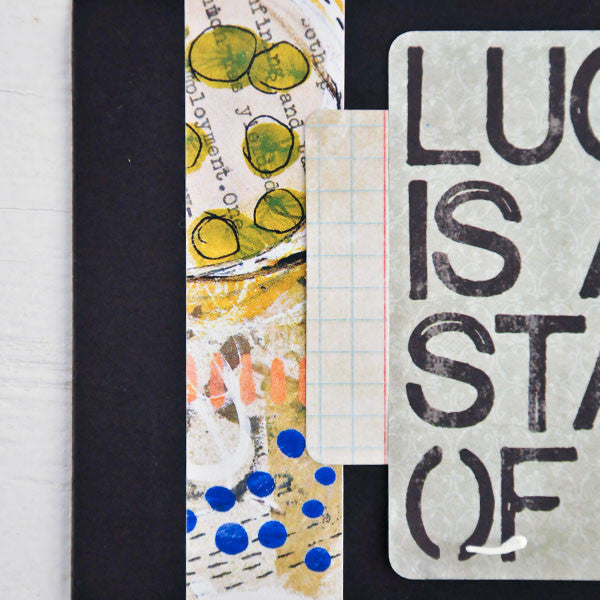 Live A Happy Today Inspirational Card Project