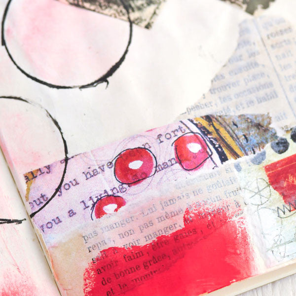 Go Where Your Heart Takes You A Monthly Art Journal Project + A FREE Printable