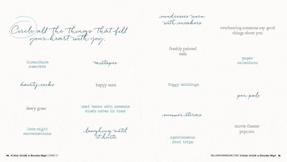 Field Guide to Everyday Magic Issue 13 Instant Download