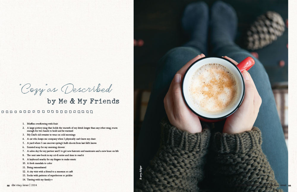 The Cozy Issue Volume 7 Instant Download