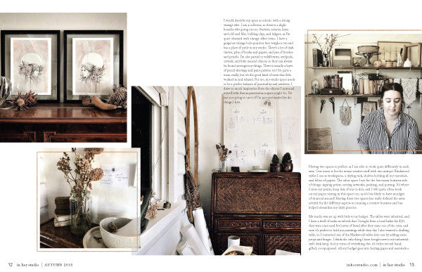 In Her Studio Premier Issue — Digital Only