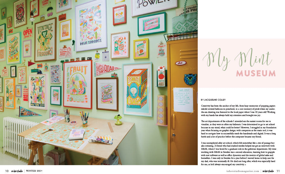 In Her Studio Winter 2027 – Coming November 1st