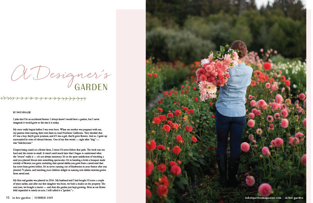 In Her Garden Summer 2025 Instant Download