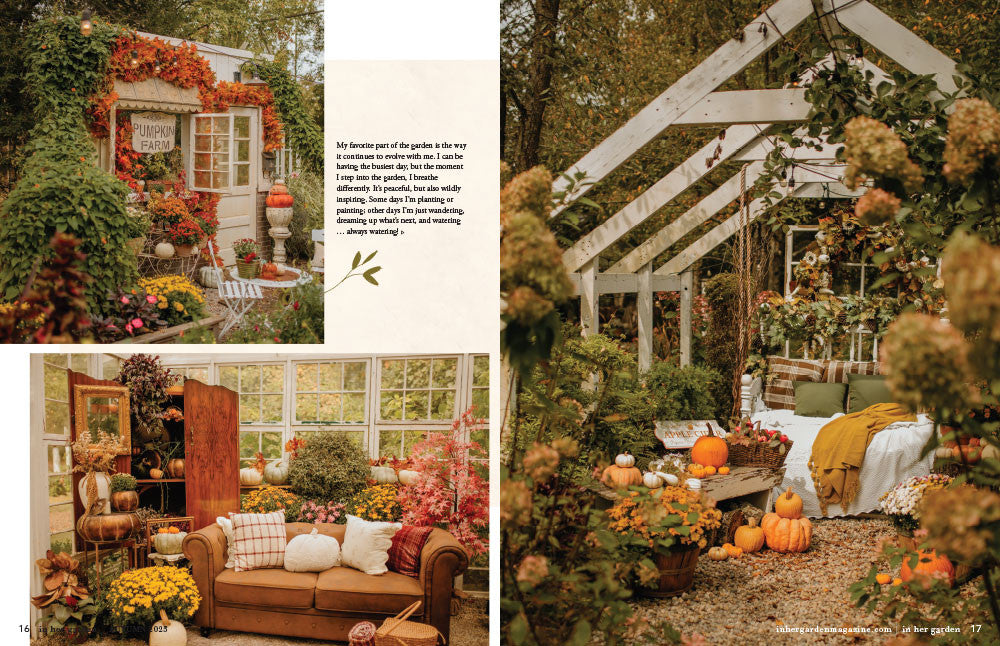 In Her Garden Autumn 2025  Instant Download