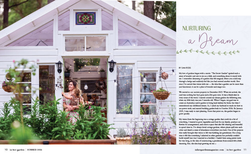 In Her Garden Summer 2026 – New