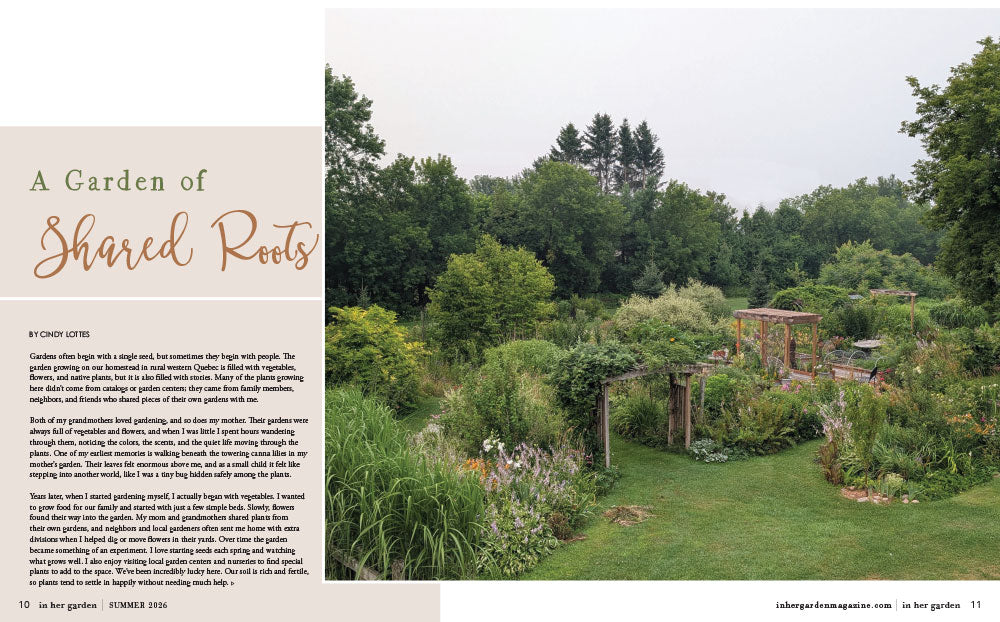 In Her Garden Summer 2026 – New