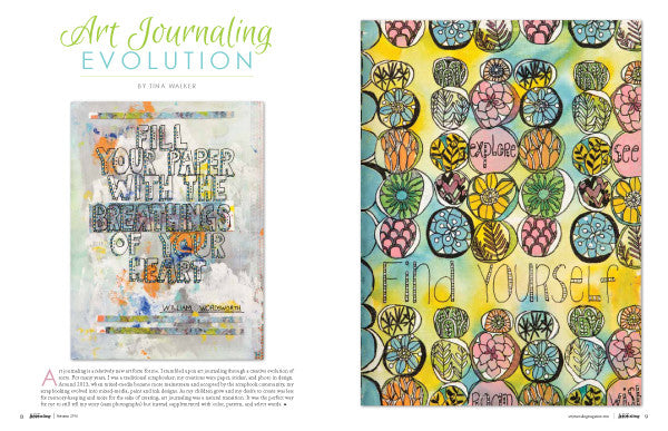 Art Journaling Autumn 2016 Instant Download