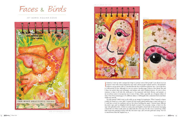 Art Journaling Winter 2020 Instant Download