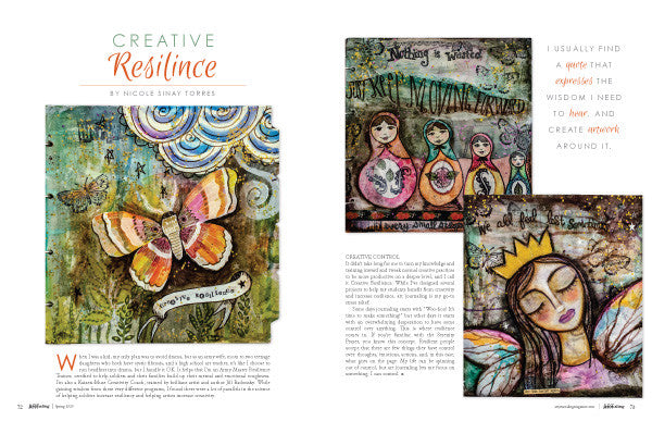Art Journaling Spring 2020 Instant Download