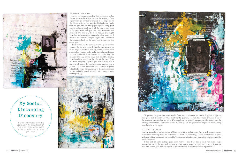 Art Journaling Summer 2020 Instant Download