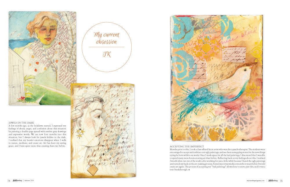 Art Journaling Autumn 2020 Instant Download