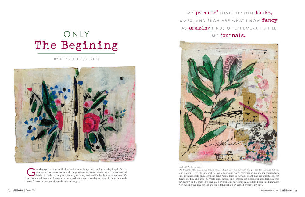 Art Journaling Autumn 2020 — Digital Only