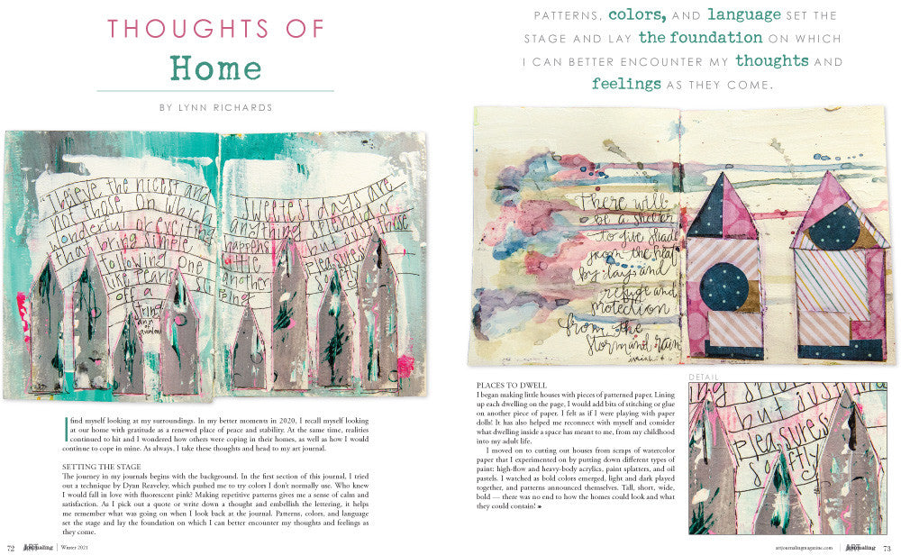 Art Journaling Winter 2021 Instant Download