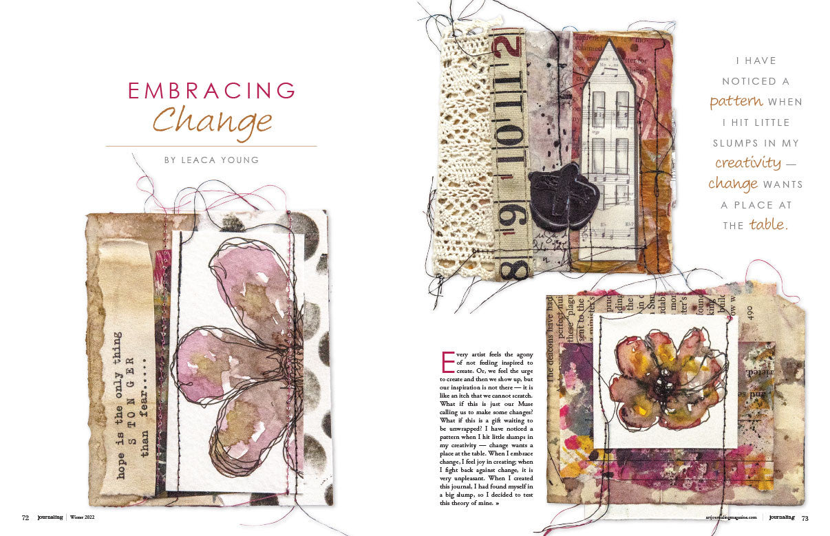 Art Journaling Winter 2022 Instant Download