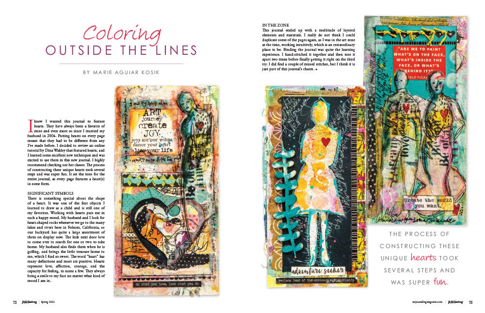Art Journaling Spring 2022 Instant Download