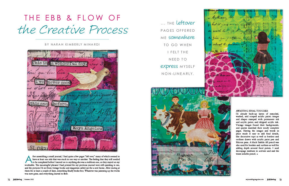 Art Journaling Summer 2022 Instant Download