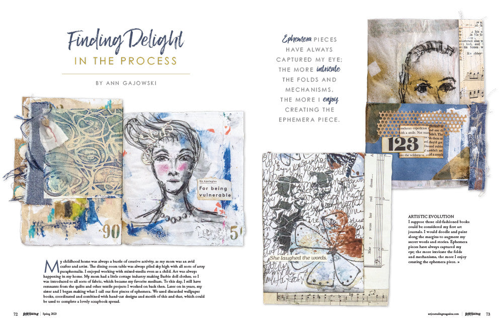 Art Journaling Spring 2023 Instant Download