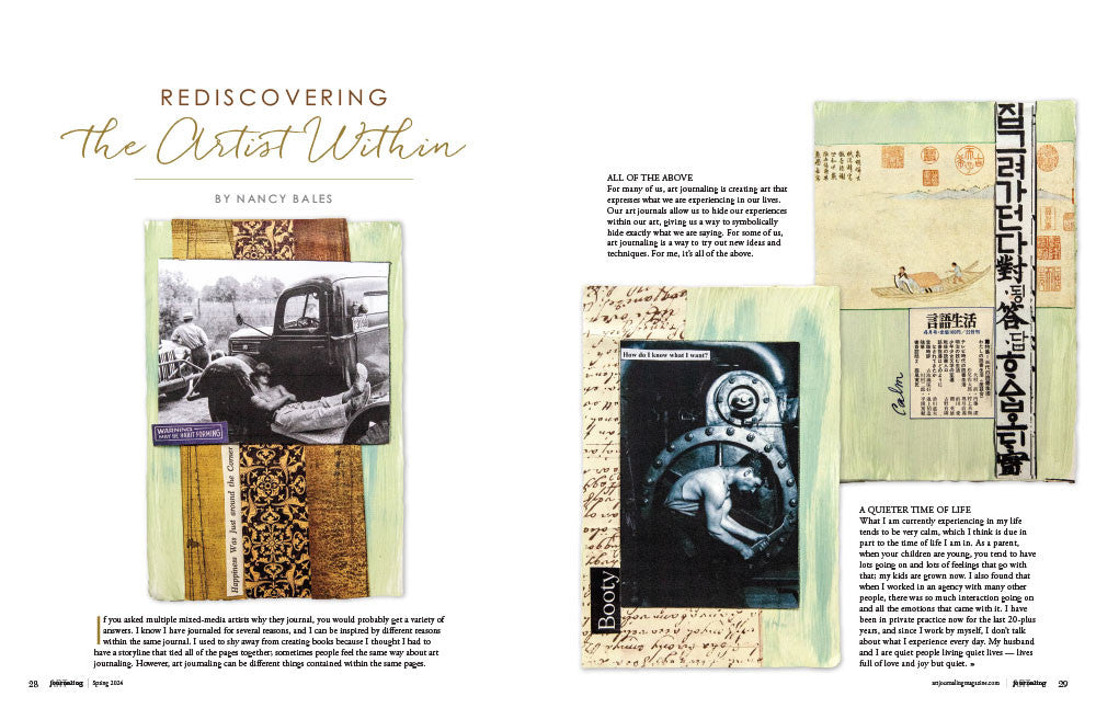 Art Journaling Spring 2024 Instant Downloads