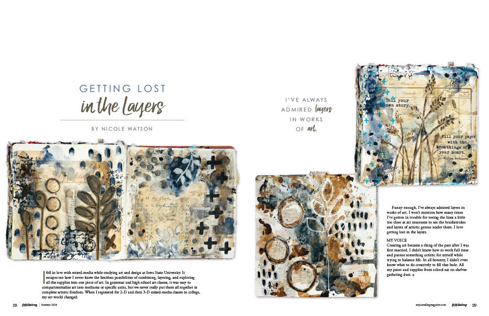 Art Journaling Summer 2024 Instant Download