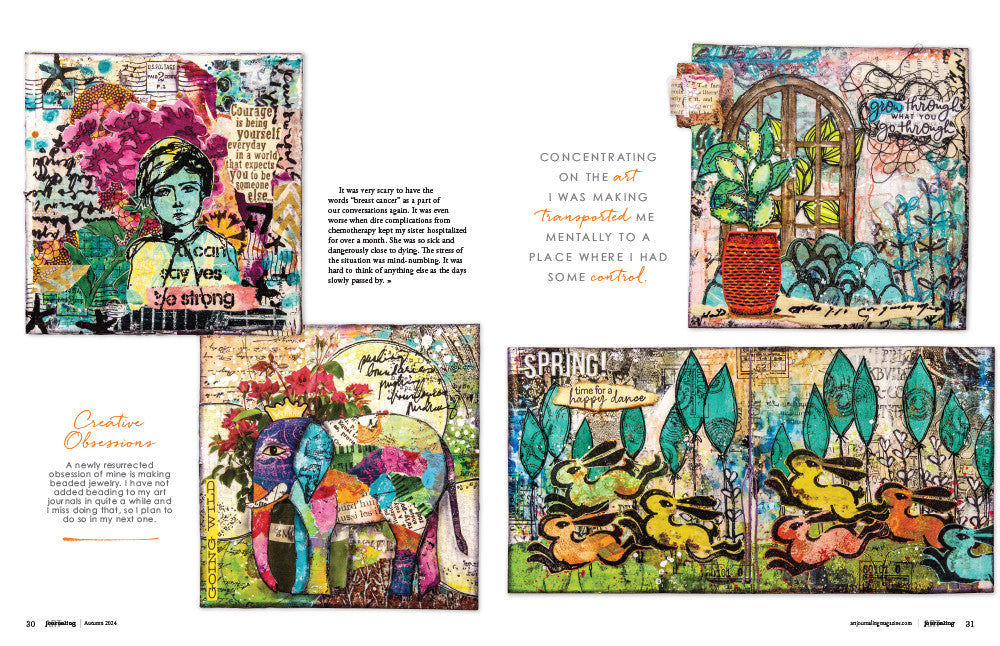 Art Journaling Autumn 2024 Instant Download