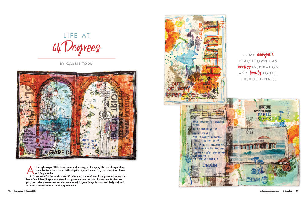 Art Journaling Autumn 2024 Instant Download