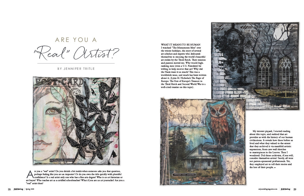 Art Journaling Spring 2026 Instant Download