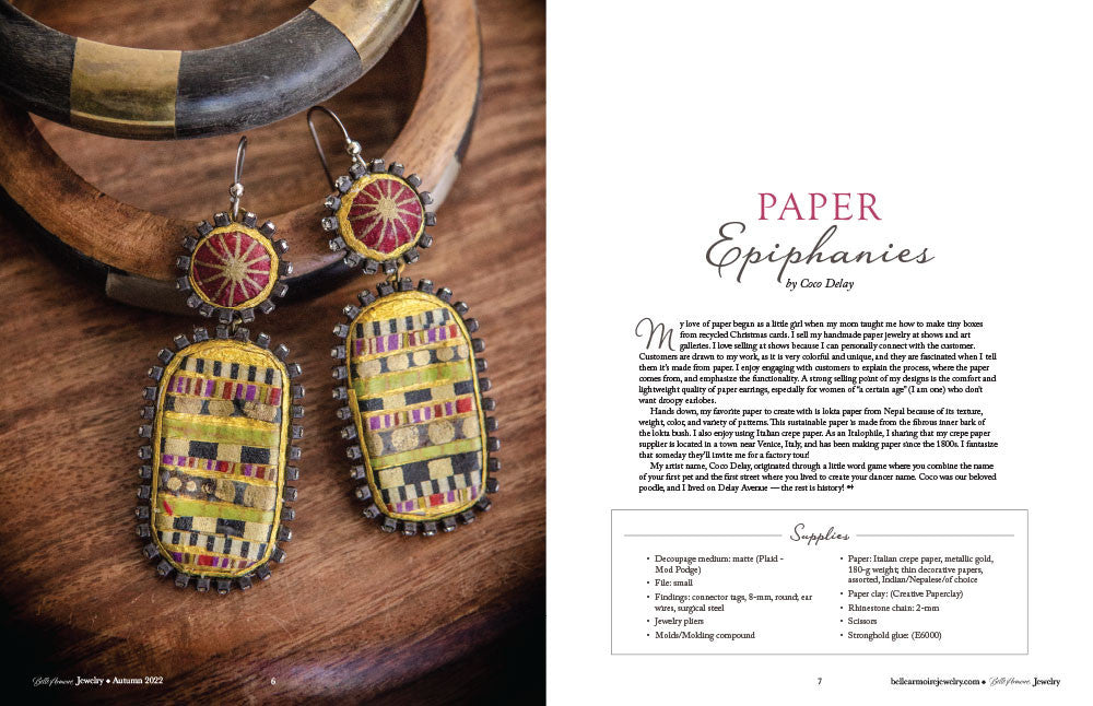 Belle Armoire Jewelry Autumn 2022 Instant Download