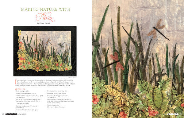 Art Quilting Studio Spring 2020 Instant Download