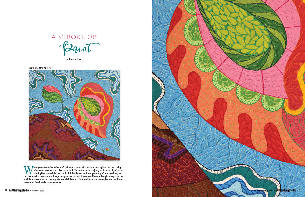 Art Quilting Studio Autumn 2023 Instant Download