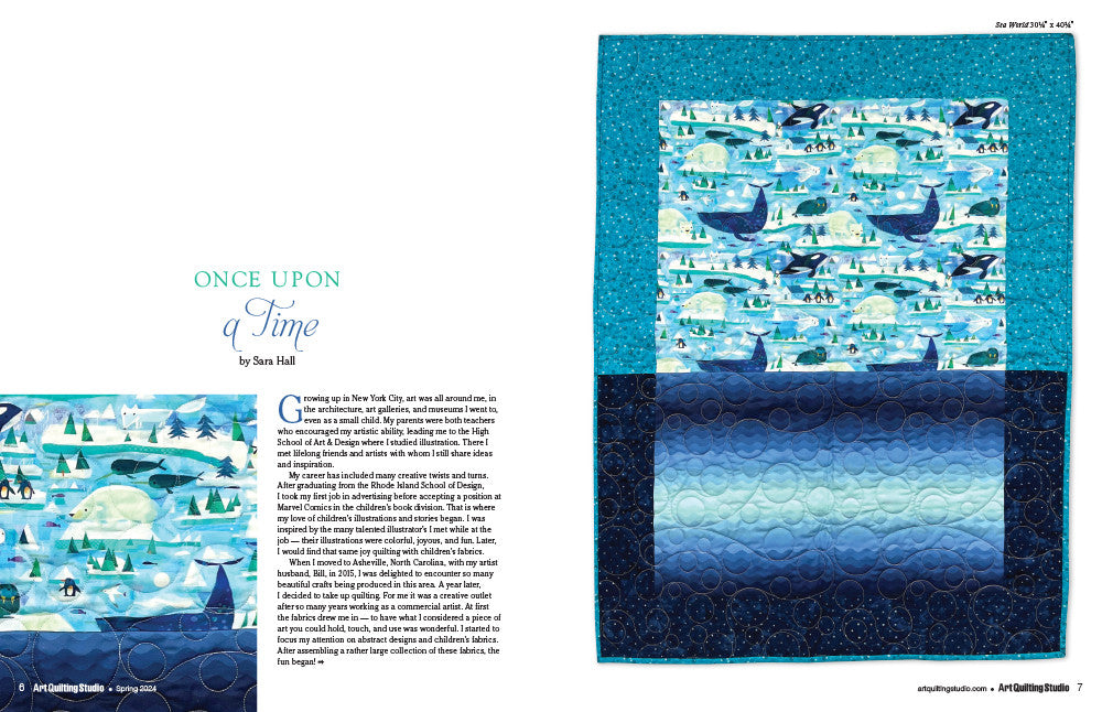 Art Quilting Studio Spring 2024 Instant Download