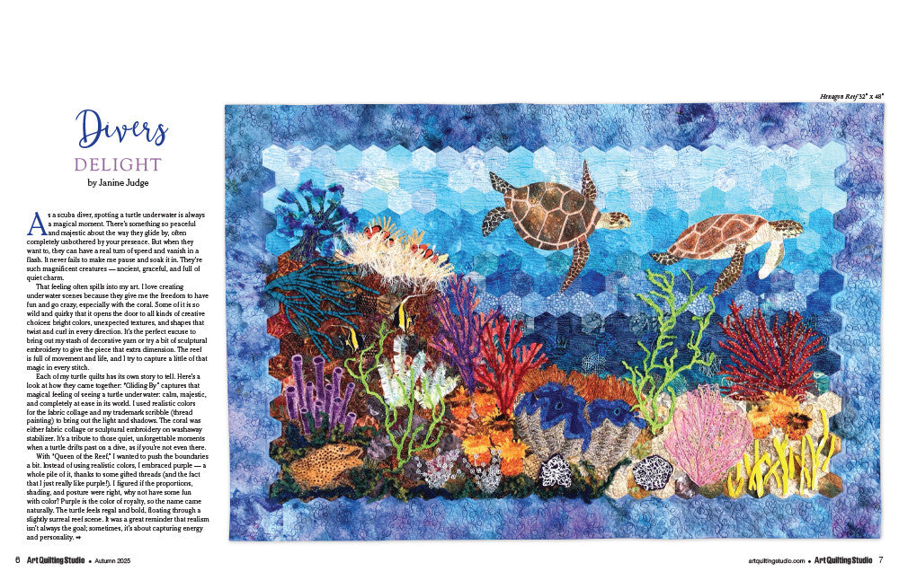 Art Quilting Studio Autumn 2025