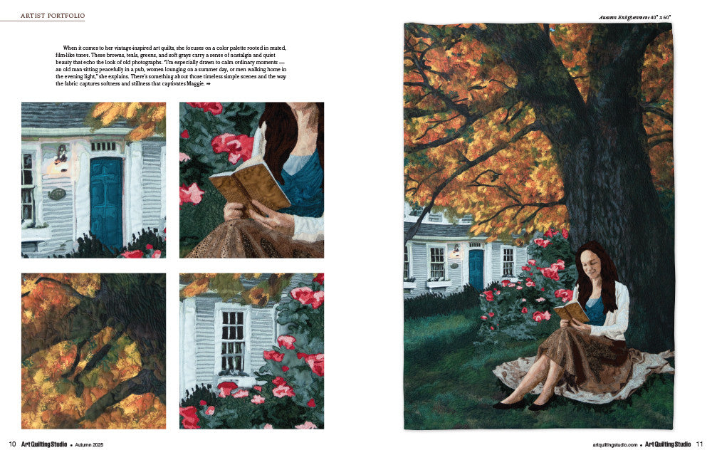 Art Quilting Studio Autumn 2025 Instant Download