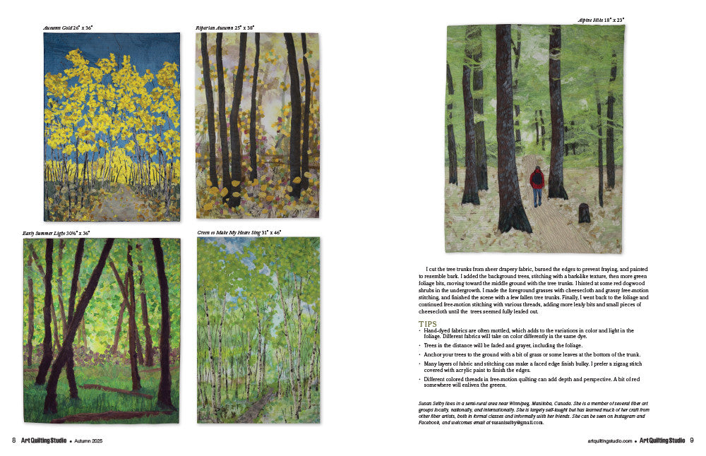 Art Quilting Studio Autumn 2025