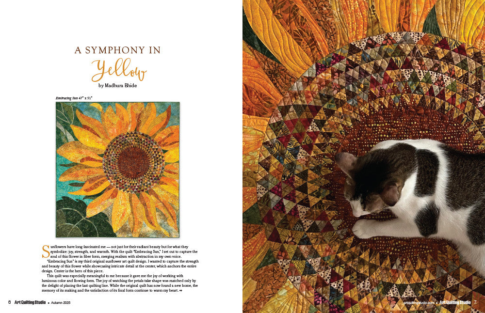 Art Quilting Studio Autumn 2025 Instant Download
