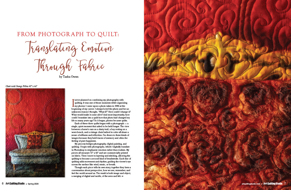 Art Quilting Studio Spring 2026 Instant Download