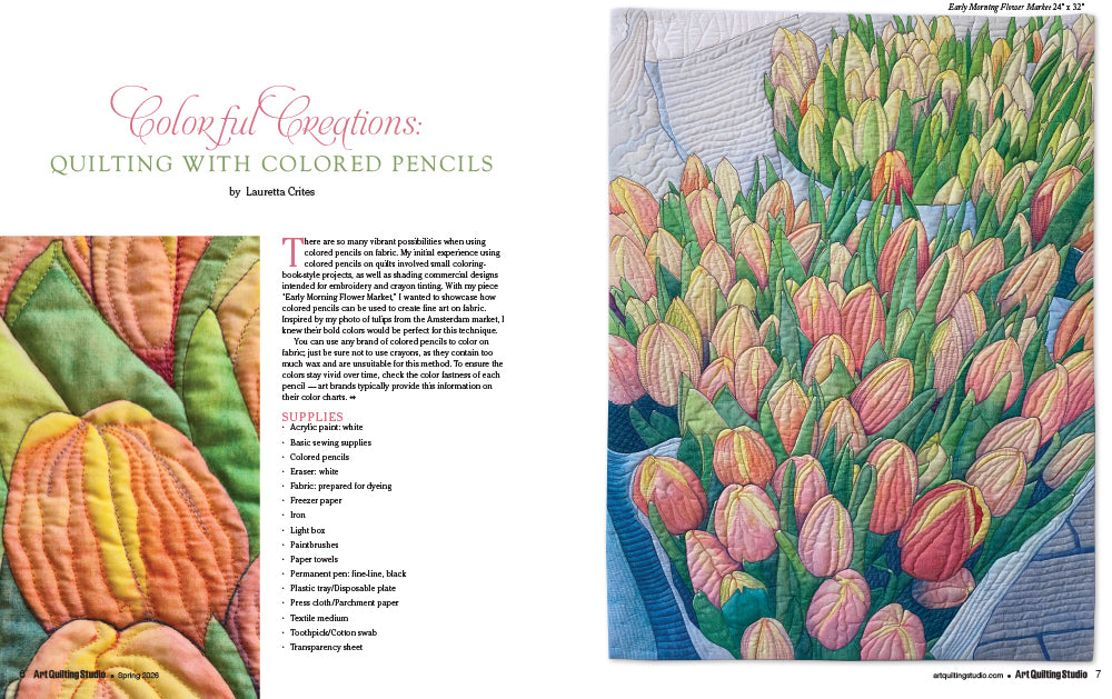 Art Quilting Studio Spring 2026