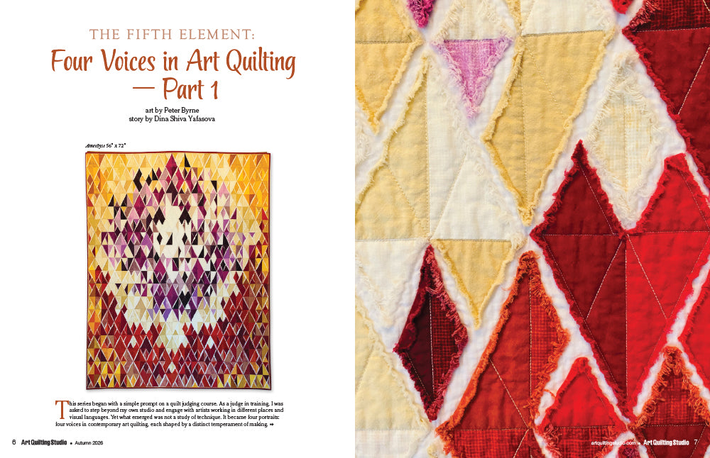 Art Quilting Studio Autumn 2026 – Coming September 1st