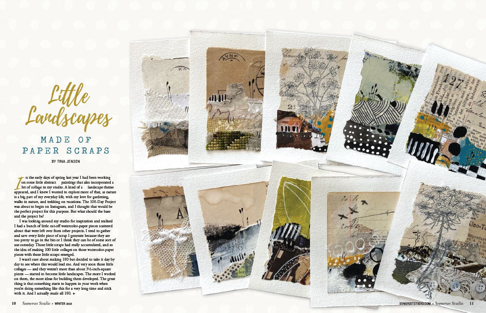 Somerset Studio Winter 2023 Instant Download