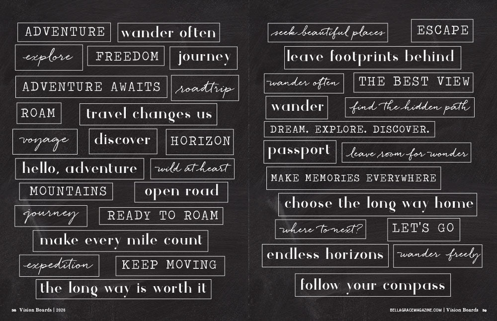 Vision Boards: A Beautiful Life Imagined Issue 1 Pre-Order