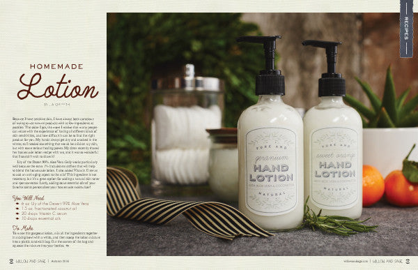 Willow and Sage Autumn 2016 — Digital Only